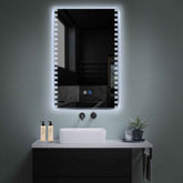 LED Spiegel Vertikal | Touch-Schalter | Anti-Beschlag-Funktion | Kaltweißes Licht - Reyze Seria Edge Model 6
